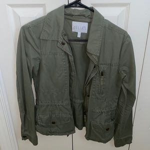 Army green jacket